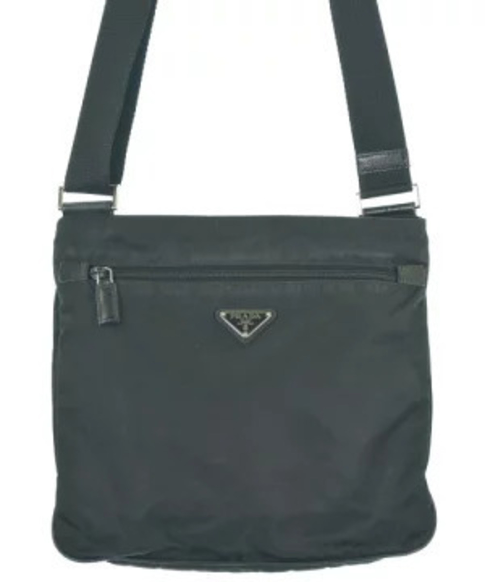 Prada Crossbody Messenger Bag Black